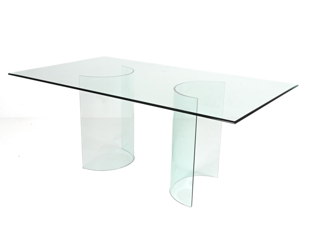 POSTMODERN TEMPERED GLASS DINING