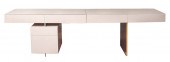 POSTMODERN WHITE LAMINATE CRED