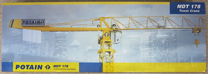 POTAIN DIECAST SCALE MODEL CRANE