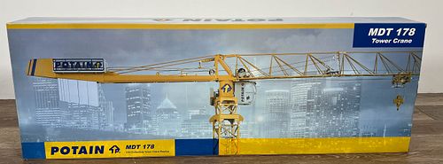 POTAIN MDT 178 1:50 TOWER CRANE