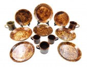 POTTERY: AMERICAN BENNINGTON-T