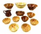 POTTERY: AMERICAN BENNINGTON-T