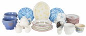 Pottery and porcelain table an