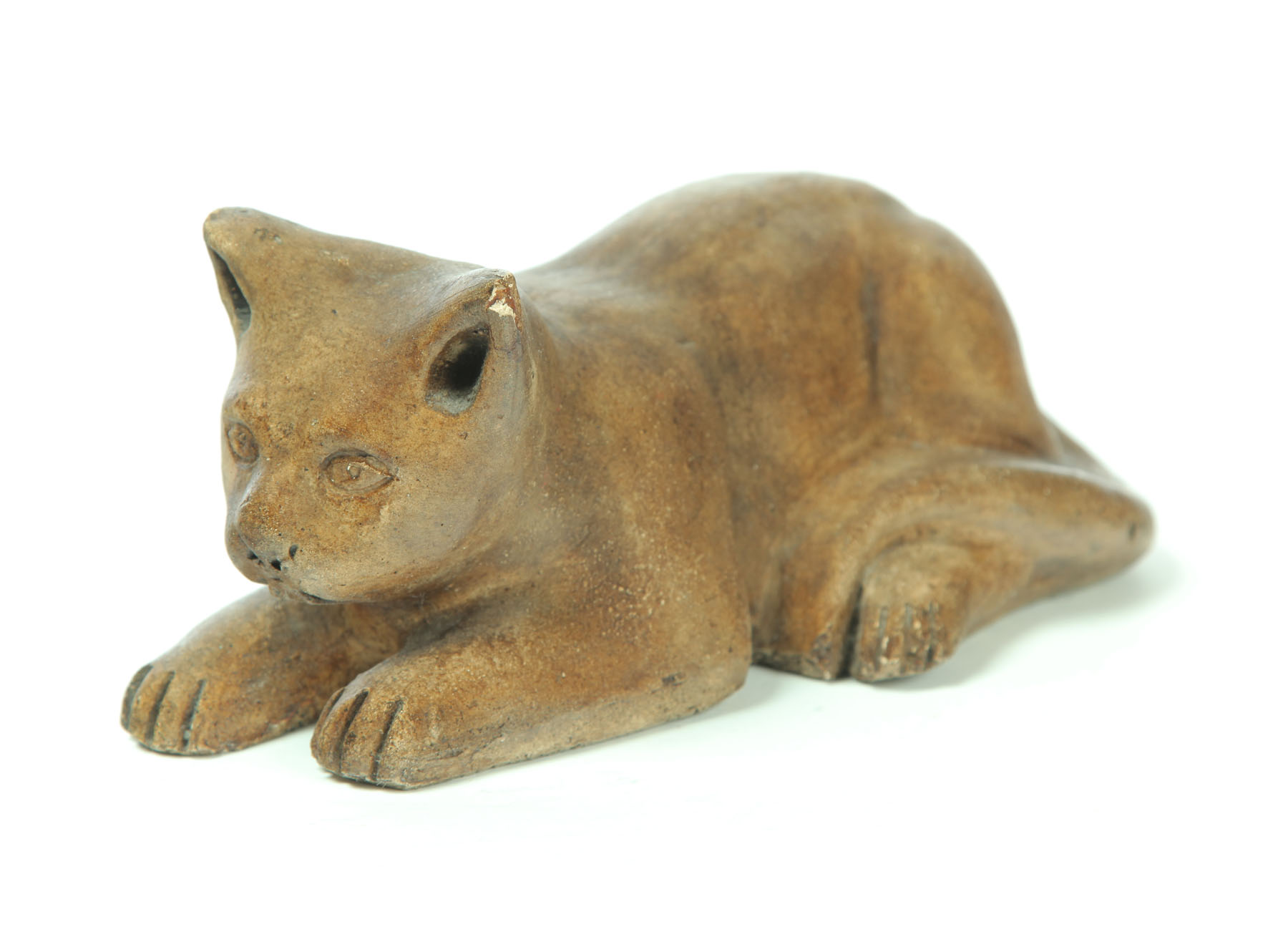 POTTERY CAT.  Probably Ohio 
