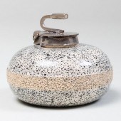 POTTERY CURLING STONE FORM INK