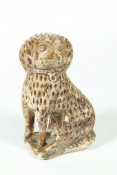 POTTERY DOG.  Attributed to Ge