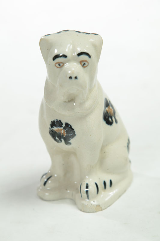 POTTERY DOG.  Crooksville  Ohio 
