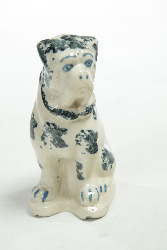 POTTERY DOG.  Crooksville  Ohio 