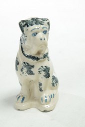 POTTERY DOG.  Crooksville  Ohi