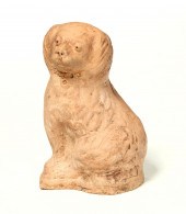 POTTERY DOG.  Ohio  early 20th