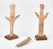 POTTERY FIGURES, POSSIBLY CYPR