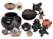 POTTERY, HORSEHAIR, SOAPSTONE