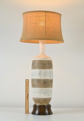 POTTERY LAMP AFTER UGO ZACCAGN