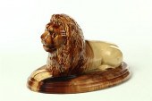 POTTERY LION.  Mogadore  Ohio