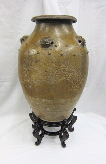 POTTERY RICE WINE JAR Chinese