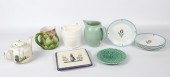 Pottery Table Items and Tiffan