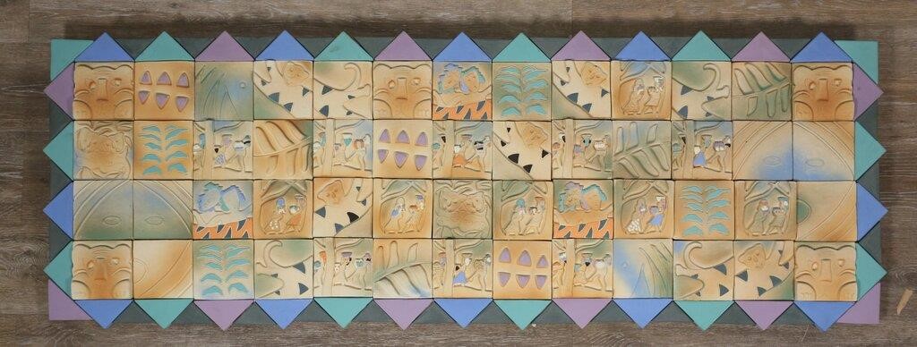 POTTERY WALL PLAQUE BY STEVE