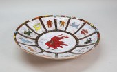 POTTERY ZODIAC CHARGERCeramic