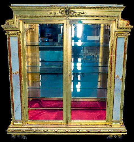 POTTIER & STYMUS ONYX & GILTWOOD