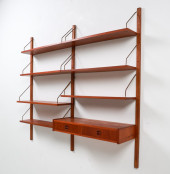 POUL CADOVIUS TEAK WALL SHELF