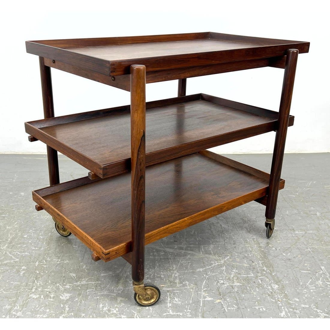 Poul Hundevad Rosewood Bar Cart