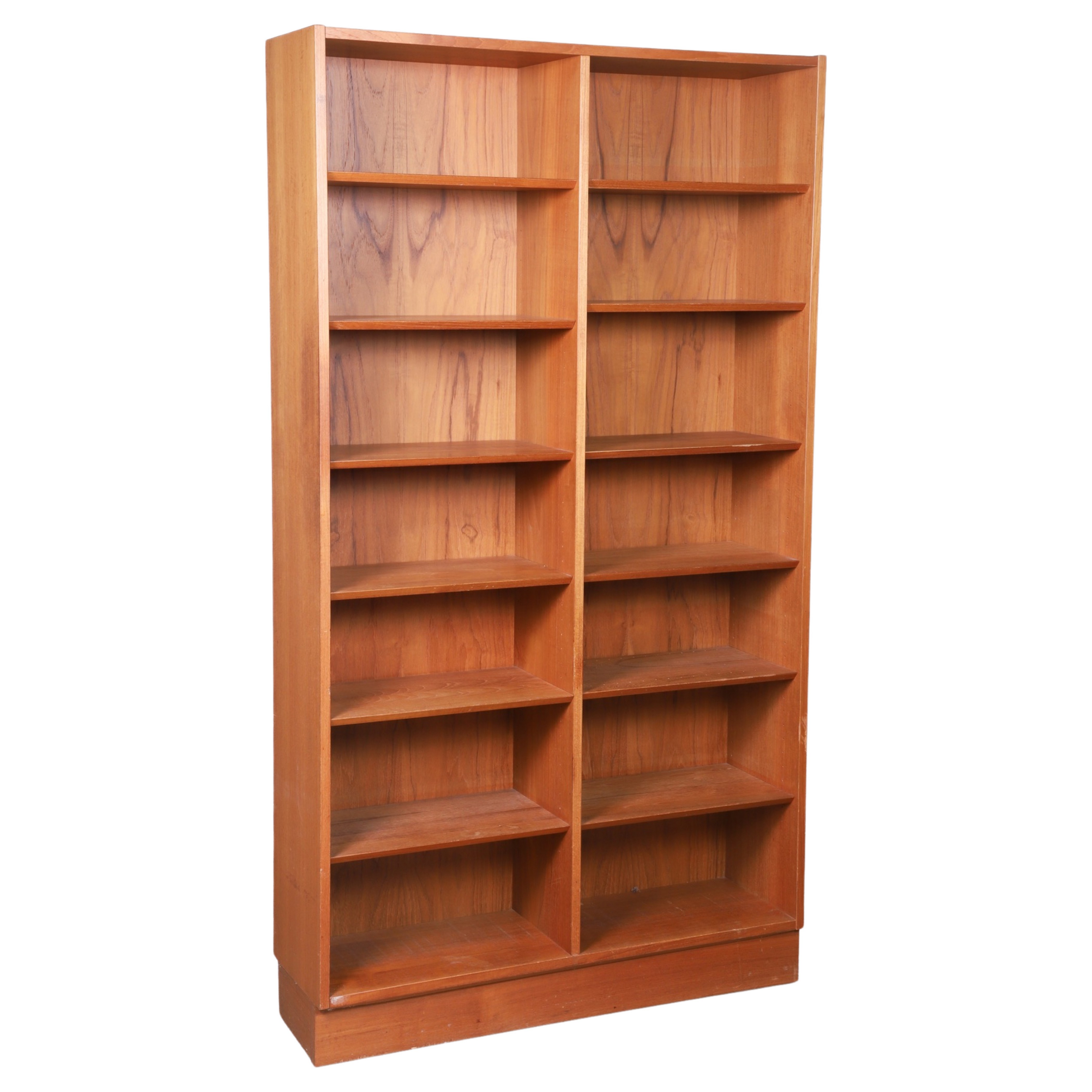 Poul Hundevad teak open bookcase,