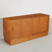 POUL HUNDEVAD, TEAK SLIDING DO