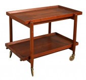 POUL VOLTHER TEAK TWO TIER BAR