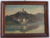 POW ART, CASTLE AND TOWN AT BE