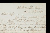 POW Letter From Andersonville