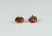 Pr 14K WG earring set with 2 p