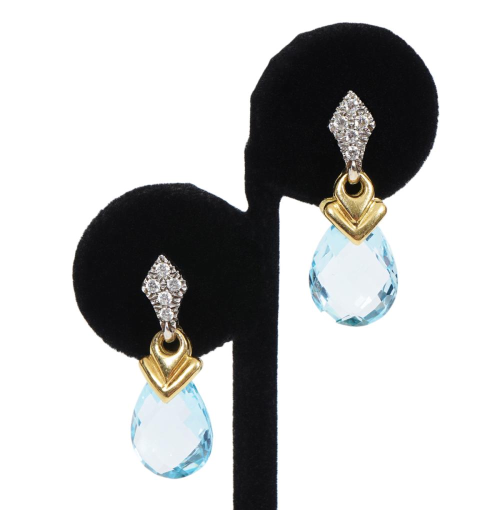 PR. 18K YG, WG, DIAMOND & BLUE