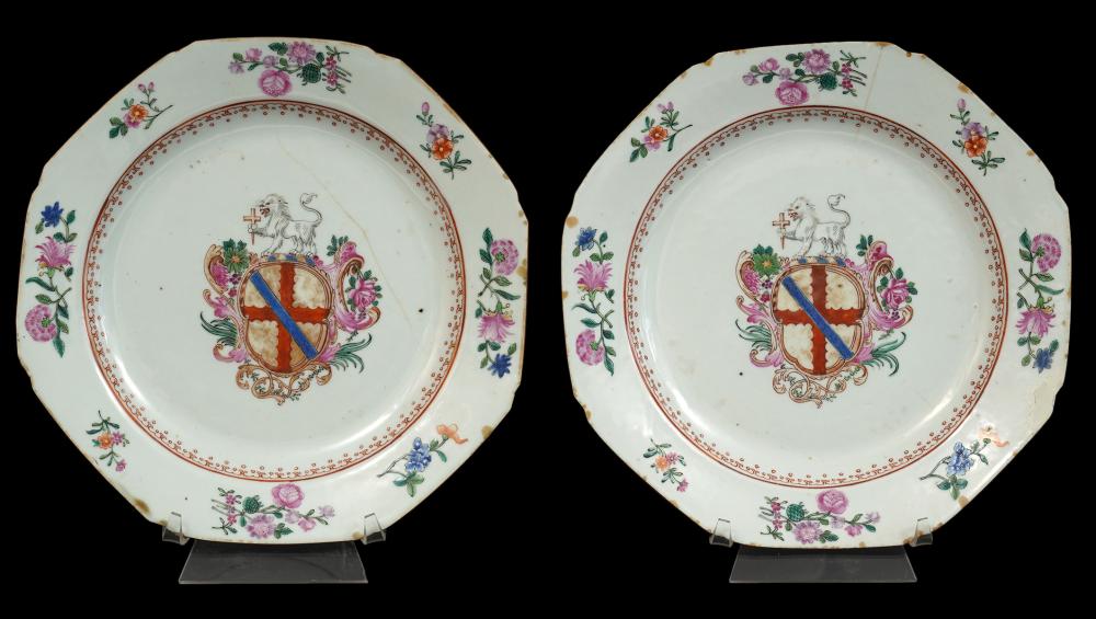 PR. 18TH C. CHINESE EXPORT ARMORIAL