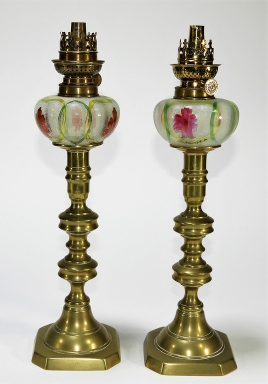 PR 19C AMERICAN BRASS CANDLESTICK