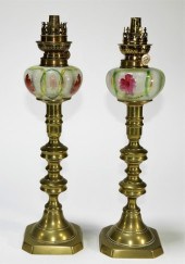 PR 19C AMERICAN BRASS CANDLEST
