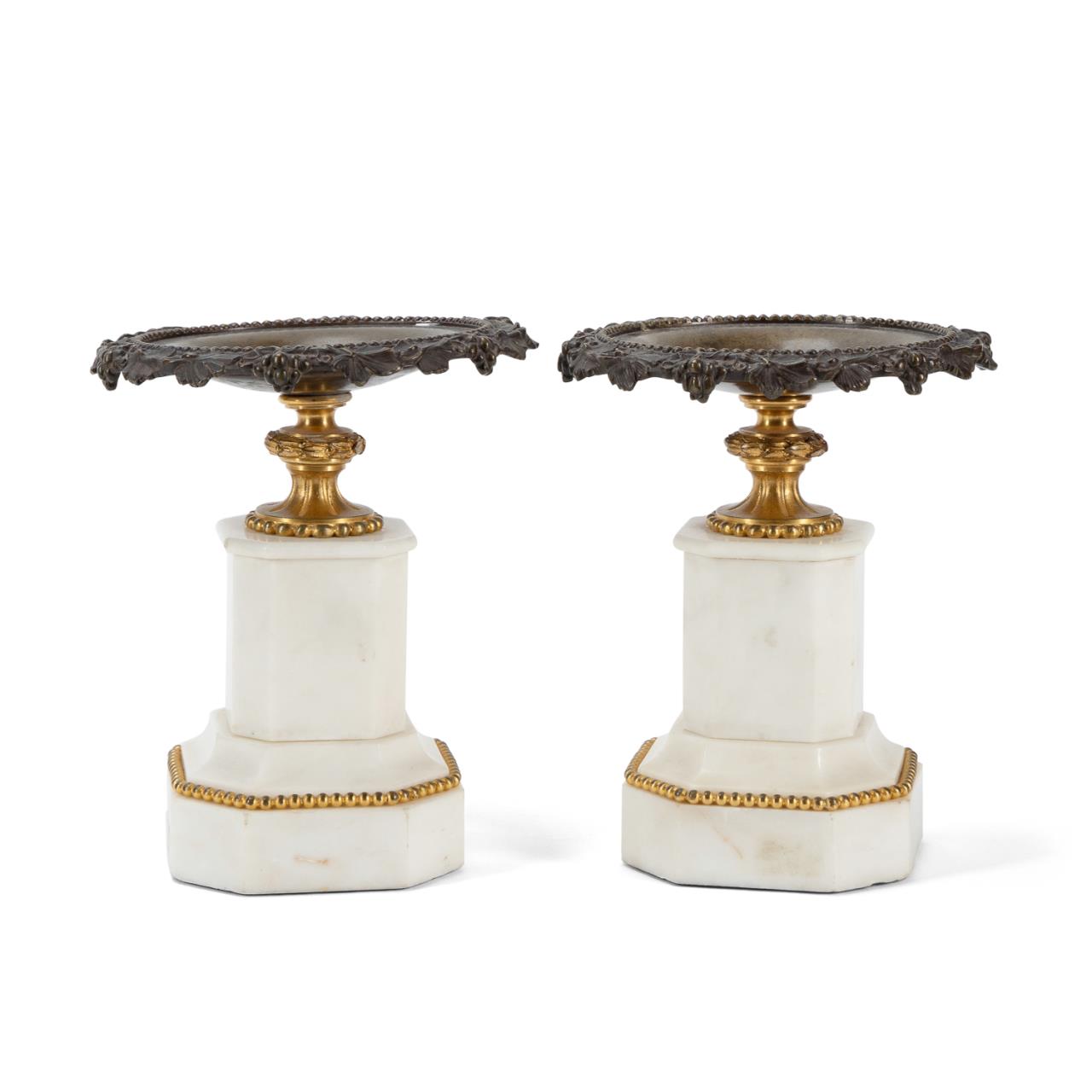 PR., 19TH C. BRONZE & WHITE