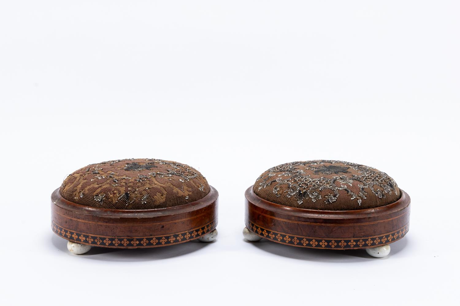 PR., 19TH C. ENGLISH BEADWORK