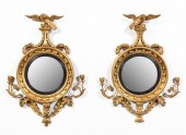 PR., 19TH C. GILTWOOD GIRANDOL
