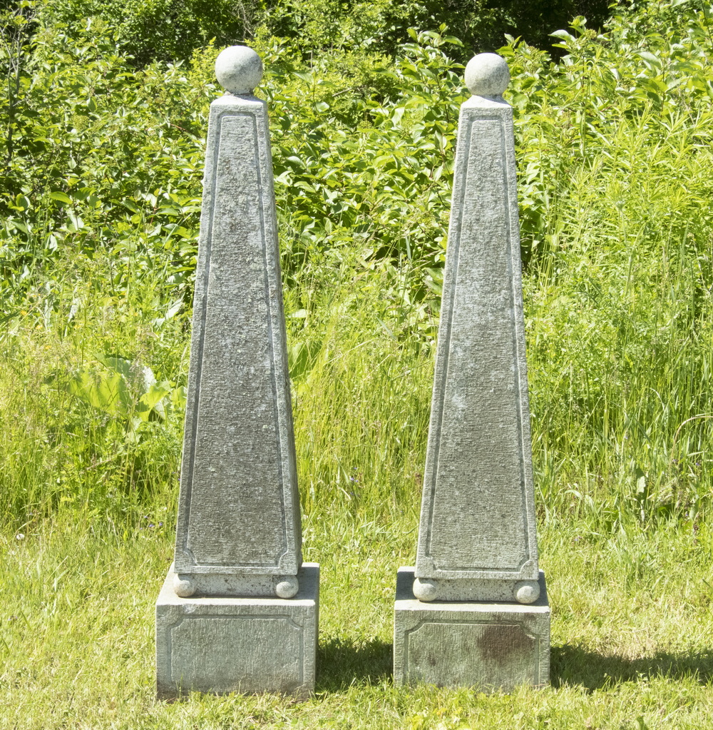 PR 19TH C. GRANITE GARDEN