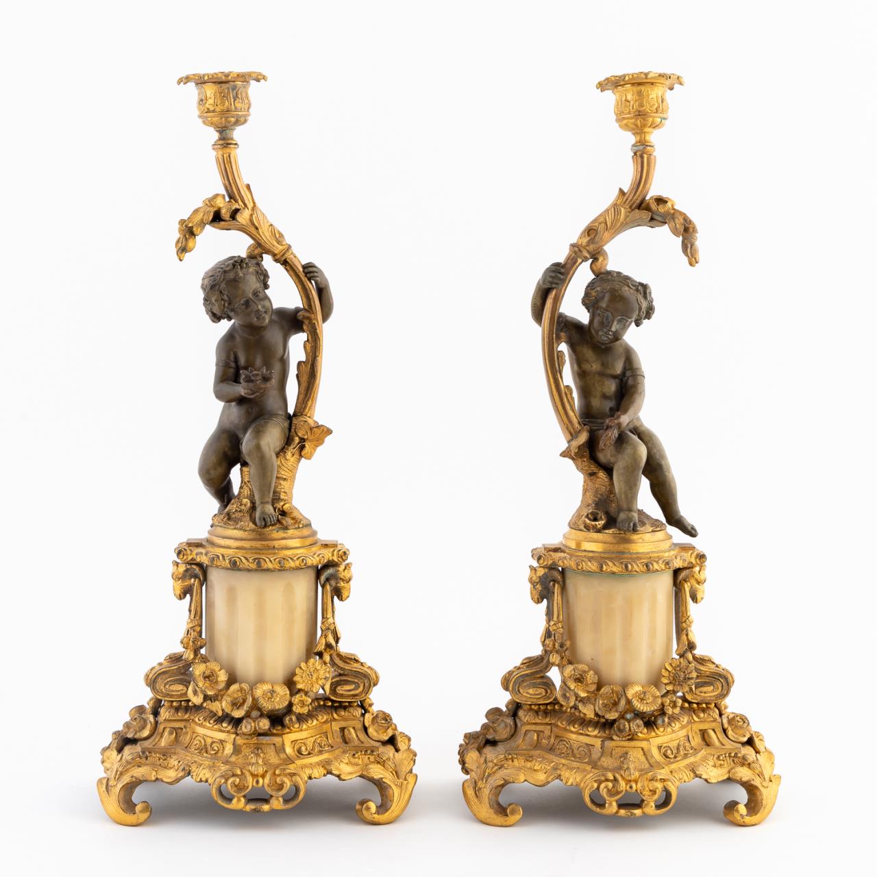 PR. 19TH C LOUIS XV-STYLE GILT