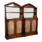 PR., 19TH C. PARCEL EBONIZED M
