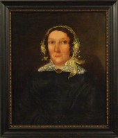 PR 19TH C. PORTRAITSA pair of