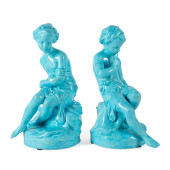 PR 19TH C. SEVRES STYLE TURQUO