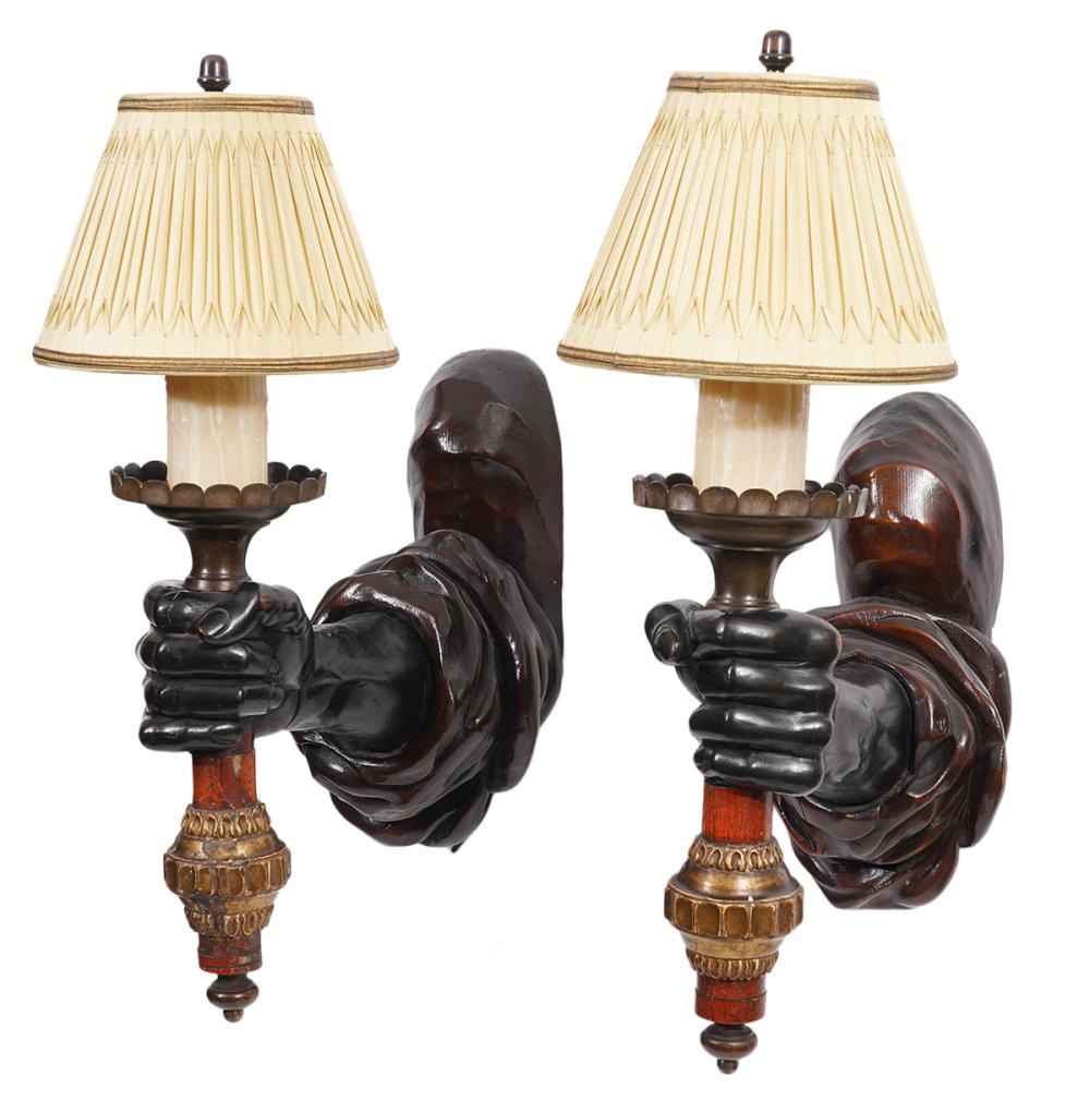 PR. 19TH CT. ITALIAN CARVED HAND