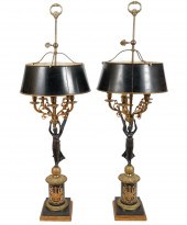 PR. 20TH C EMPIRE STYLE BRONZE