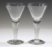 PR AIR TWIST STEM GOBLETS Pair