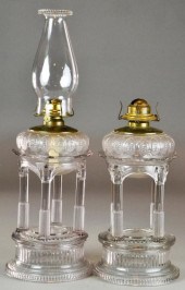 Pr. American Pressed Glass Por