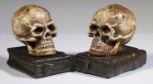 PR ARMOR BRONZE "SKULL ON BOOK