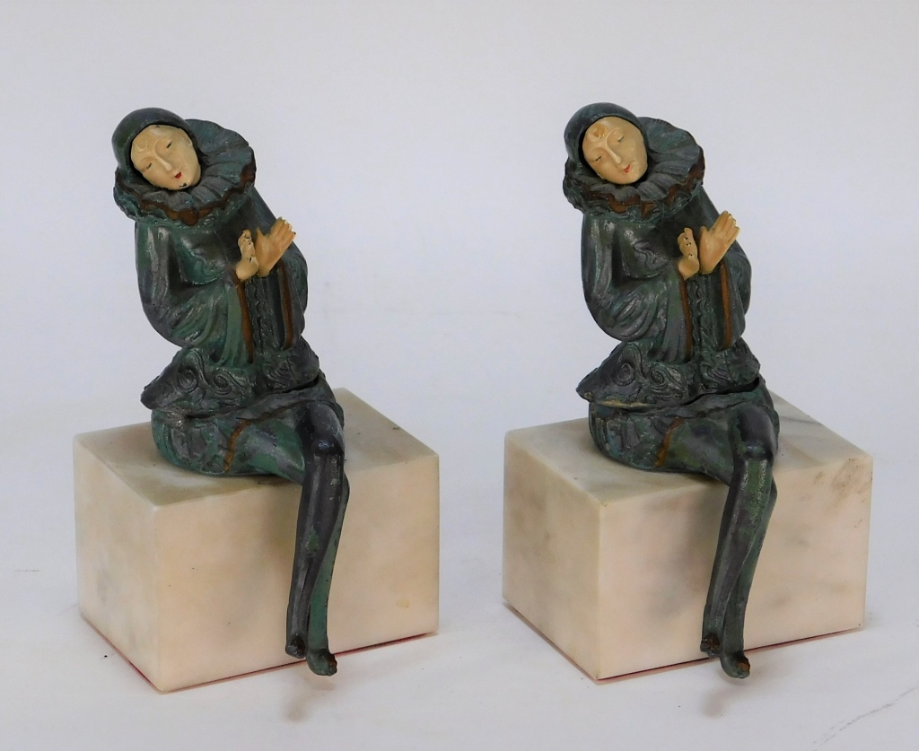 PR ART DECO COLD PAINTED BRONZE