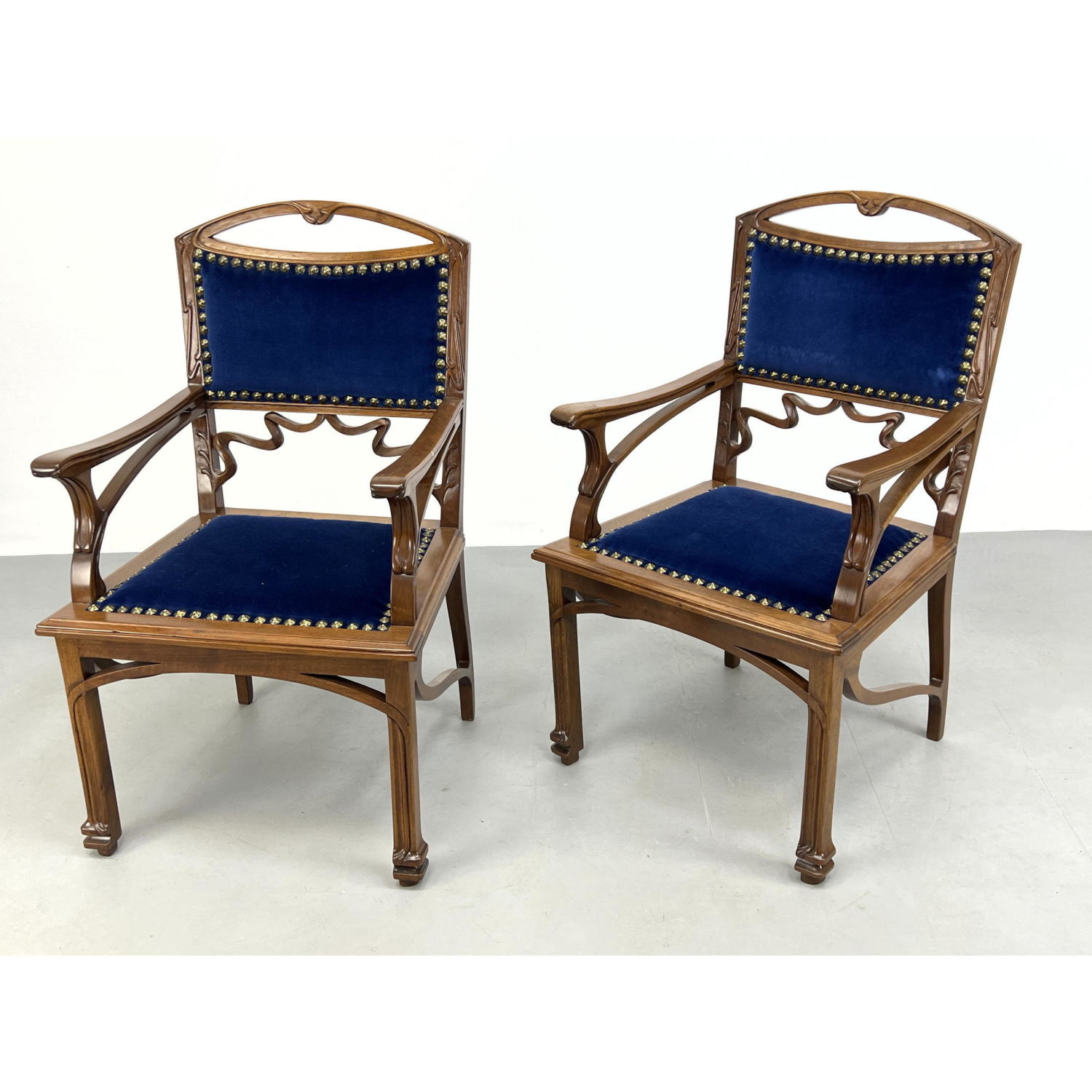 Pr Art Nouveau Carved Wood